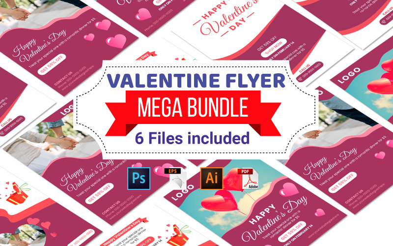 Download Фирменный стиль "Vintage Valentine's Day Flyer - Corporate Identity Template" / Vintage Valentine's Day Flyer - Corporate Identity Template - Фирменный стиль на тему графика affair,card,celebration,club,design,event,flyer,heart,instagram,invitation,love,nightclub,party,photoshop,poster,psd,romance,romantic,sensual,sexy
