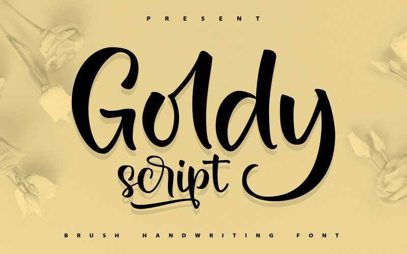 Download Шрифт "Goldy | Brush Handwriting Font" / Goldy | Brush Handwriting Font - Шрифт на тему графика brush,grunge,texture,ink,paint,isolated,art,set,dirty,paintbrush,black,background,banner,stroke,shape,grungy,illustration,drawing,splash,creative