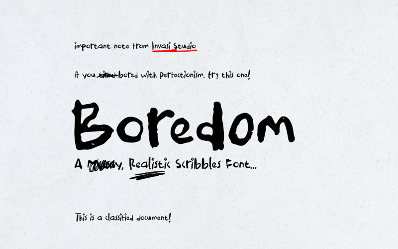 Nuda ručně psané písmo