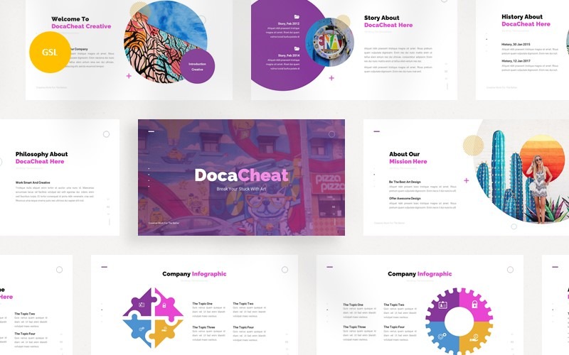 Prezentacje Google DocaCheat Creative Business