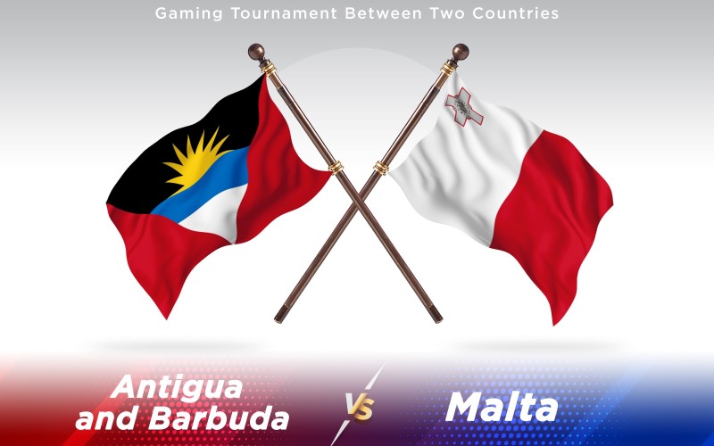 Download Иллюстрация "Antigua versus Malta Two Countries Flags - Illustration" / Antigua versus Malta Two Countries Flags - Illustration - Иллюстрация на тему графика national,patriotic,europe,asia,republic,map,flag,country,cartography,geography,nation,illustration,graphic,vector,state,world,isolated,symbol,border,icon