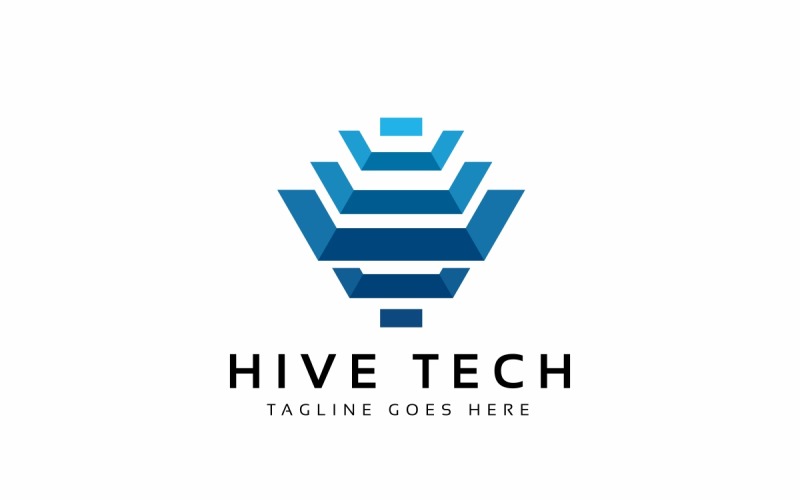 Hive Tech Logo modello