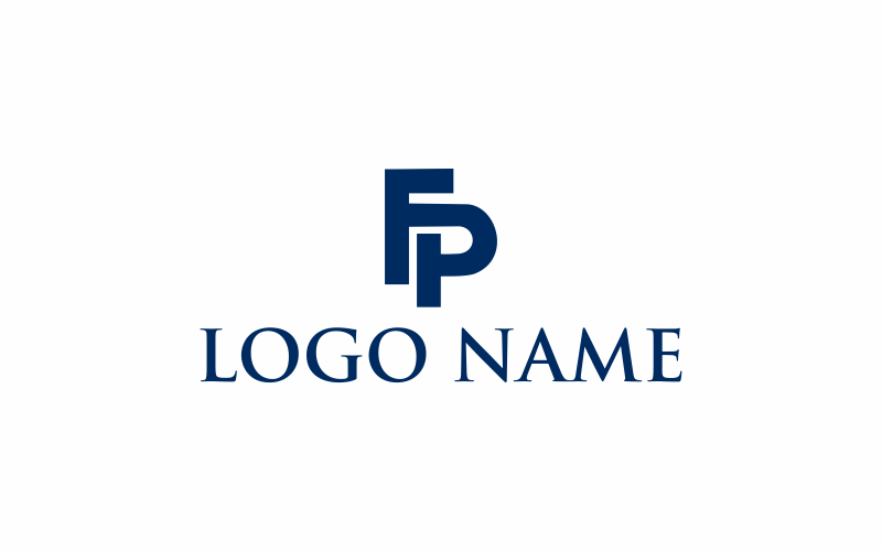Download Шаблон логотипа "Initials FP Logo Template" / Initials FP Logo Template - Шаблон логотипа на тему графика design,vector,business,icon,modern,logo,abstract,concept,logotype,template,font,graphic,fp logo,illustration,branding,initials,trendy,initial,fp symbol,identity