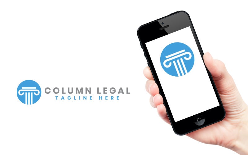 Download Шаблон логотипа "Legal and Law Logo Template" / Legal and Law Logo Template - Шаблон логотипа на тему графика logo design,logo template,logo,vector,corporate logo,brand,legal and law,business,abstract,financial,accounting,architecture,law,bank