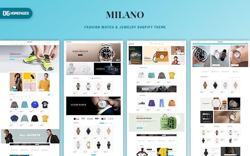 Milano - Moda ve Aksesuar PrestaShop Teması