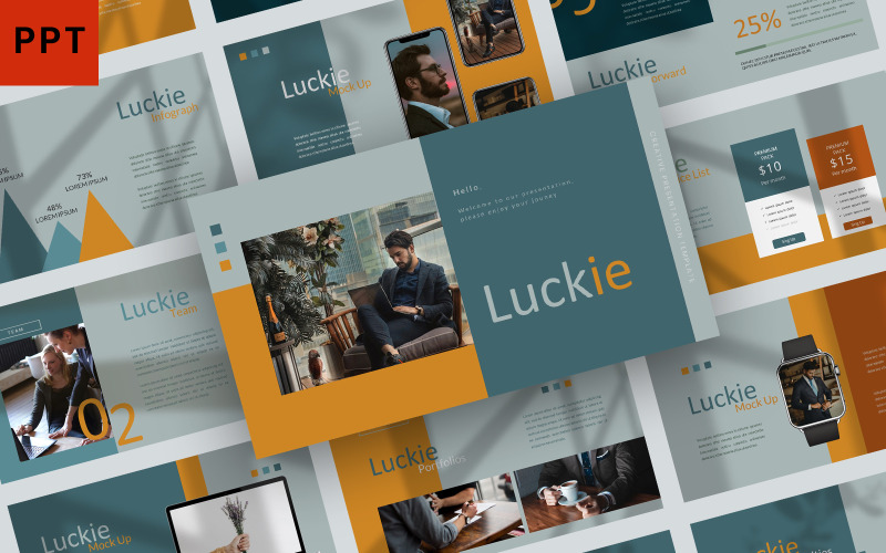 Шаблон Luckie PowerPoint