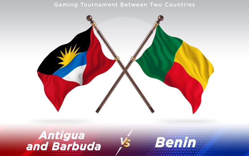 Download Иллюстрация "Antigua versus Benin Two Countries Flags - Illustration" / Antigua versus Benin Two Countries Flags - Illustration - Иллюстрация на тему графика national,patriotic,europe,asia,republic,map,flag,country,cartography,geography,nation,illustration,graphic,vector,state,world,isolated,symbol,border,icon