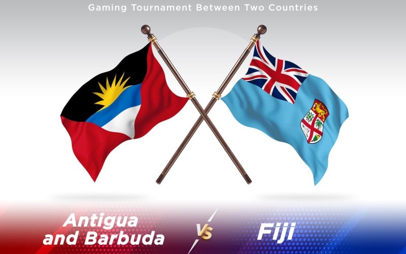 Download Иллюстрация "Antigua versus Fiji Two Countries Flags - Illustration" / Antigua versus Fiji Two Countries Flags - Illustration - Иллюстрация на тему графика national,patriotic,europe,asia,republic,map,flag,country,cartography,geography,nation,illustration,graphic,vector,state,world,isolated,symbol,border,icon