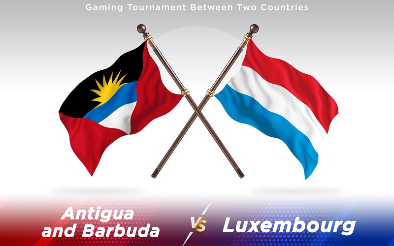 Download Иллюстрация "Antigua versus Luxembourg Two Countries Flags - Illustration" / Antigua versus Luxembourg Two Countries Flags - Illustration - Иллюстрация на тему графика national,patriotic,europe,asia,republic,map,flag,country,cartography,geography,nation,illustration,graphic,vector,state,world,isolated,symbol,border,icon