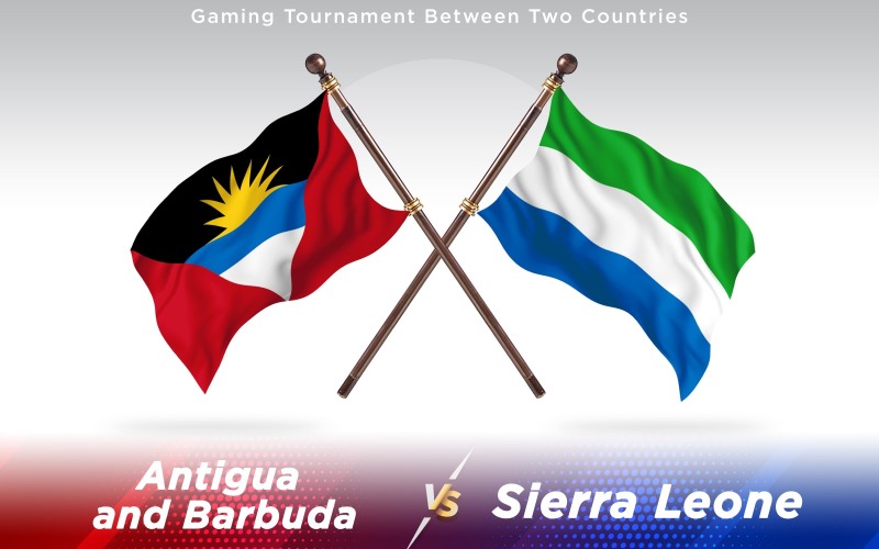 Download Иллюстрация "Antigua versus Sierra Leone Two Countries Flags - Illustration" / Antigua versus Sierra Leone Two Countries Flags - Illustration - Иллюстрация на тему графика national,patriotic,europe,asia,republic,map,flag,country,cartography,geography,nation,illustration,graphic,vector,state,world,isolated,symbol,border,icon