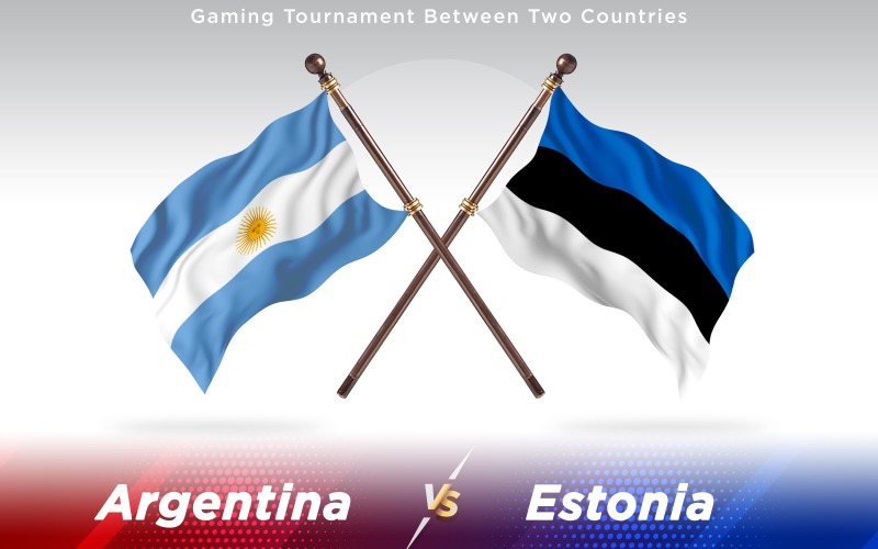 Download Иллюстрация "Argentina versus Estonia Two Countries Flags - Illustration" / Argentina versus Estonia Two Countries Flags - Illustration - Иллюстрация на тему графика national,patriotic,europe,asia,republic,map,flag,country,cartography,geography,nation,illustration,graphic,vector,state,world,isolated,symbol,border,icon