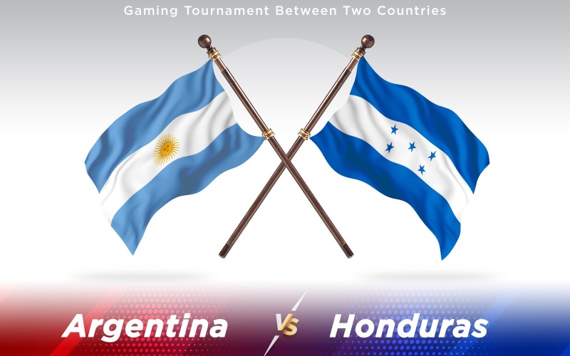 Download Иллюстрация "Argentina versus Honduras Two Countries Flags - Illustration" / Argentina versus Honduras Two Countries Flags - Illustration - Иллюстрация на тему графика national,patriotic,europe,asia,republic,map,flag,country,cartography,geography,nation,illustration,graphic,vector,state,world,isolated,symbol,border,icon