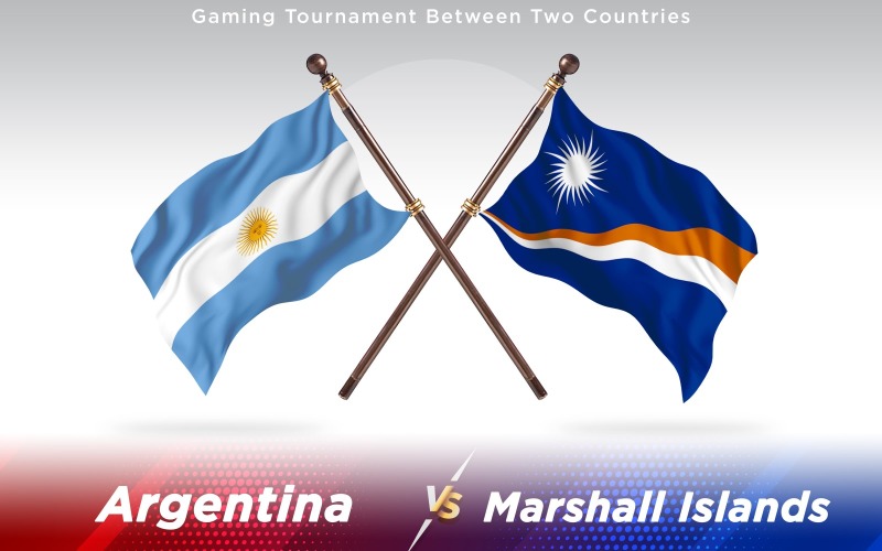 Download Иллюстрация "Argentina versus Marshall Islands Two Countries Flags - Illustration" / Argentina versus Marshall Islands Two Countries Flags - Illustration - Иллюстрация на тему графика national,patriotic,europe,asia,republic,map,flag,country,cartography,geography,nation,illustration,graphic,vector,state,world,isolated,symbol,border,icon