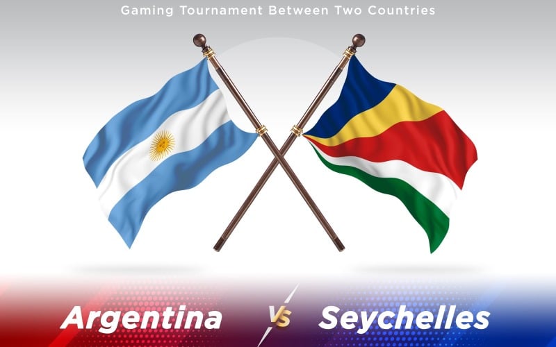 Download Иллюстрация "Argentina versus Seychelles Two Countries Flags - Illustration" / Argentina versus Seychelles Two Countries Flags - Illustration - Иллюстрация на тему графика national,patriotic,europe,asia,republic,map,flag,country,cartography,geography,nation,illustration,graphic,vector,state,world,isolated,symbol,border,icon