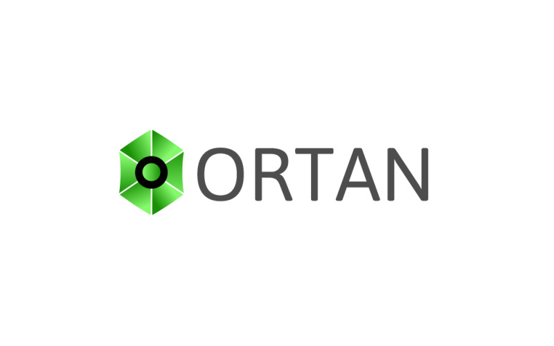 Bokstaven O-logotyp
