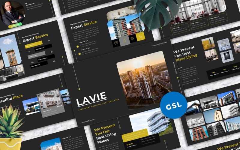 Lavie - Appartamento Google Slides