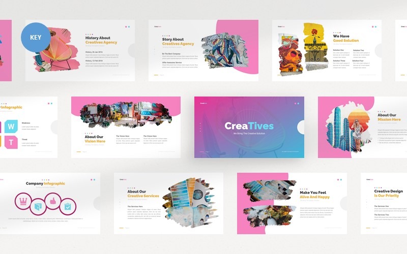 Creative Creative Agency - Plantilla de Keynote