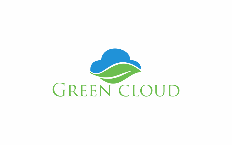 Download Шаблон логотипа "Green Cloud Logo Template" / Green Cloud Logo Template - Шаблон логотипа на тему графика green,background,cloud,sky,abstract,light,nature,white,design,blue,illustration,mist,vector,color,cloudy,graphic,beautiful,smog,grunge,clouds