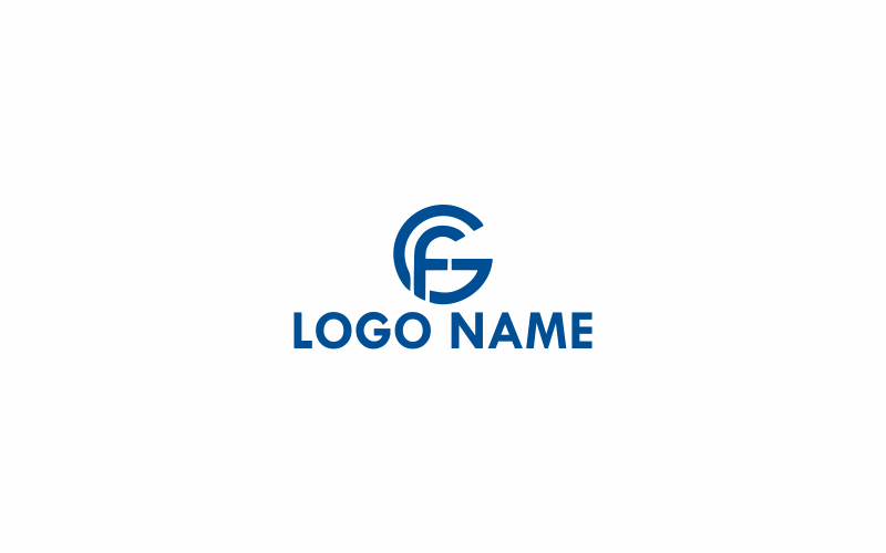Download Шаблон логотипа "Initial FG Logo Template" / Initial FG Logo Template - Шаблон логотипа на тему графика vector,logo,symbol,template,design,abstract,modern,icon,logotype,initial,creative,emblem,font,illustration,typography,black,marketing,initials,capital,line