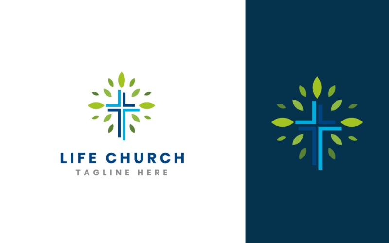 Logo de l'église de la vie
