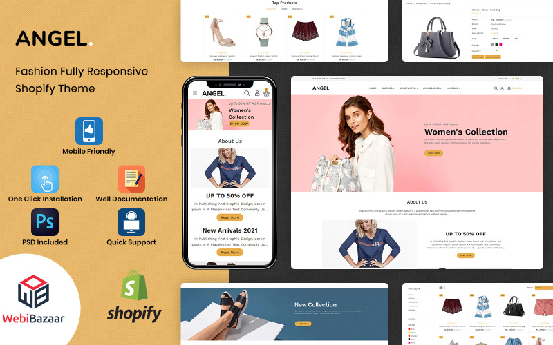 Angel Fashion Shopify Theme