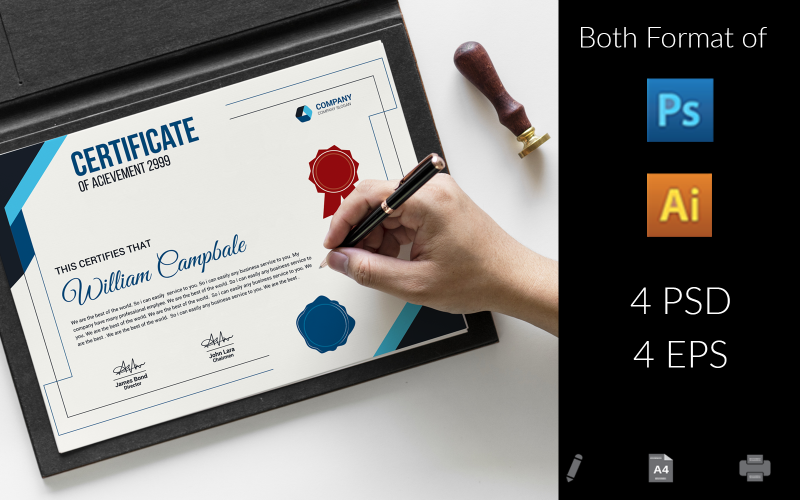 Download Шаблон сертификата "Classic Certificate Template" / Classic Certificate Template - Шаблон сертификата на тему графика achievement,award,background,border,certificate,coupon,diploma,engraved,engraving,frame,guilloche,multipurpose,pantone,professional,professional certificate,protected,protected certificate,ro