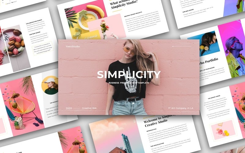 Simplicity - Business Presentation Google Slides Template