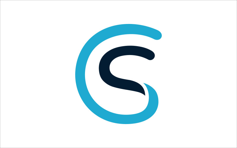 Circle S Vector Logo Design Logo Mall