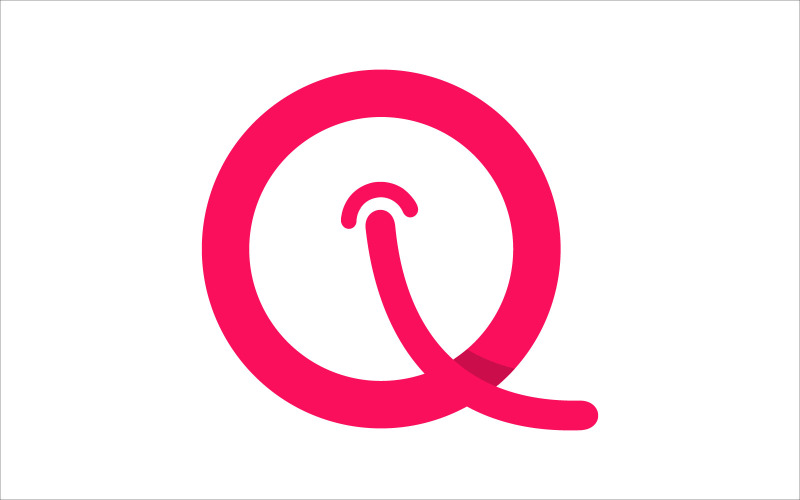 Letter Q Smile Vector Logo ontwerpsjabloon Logo