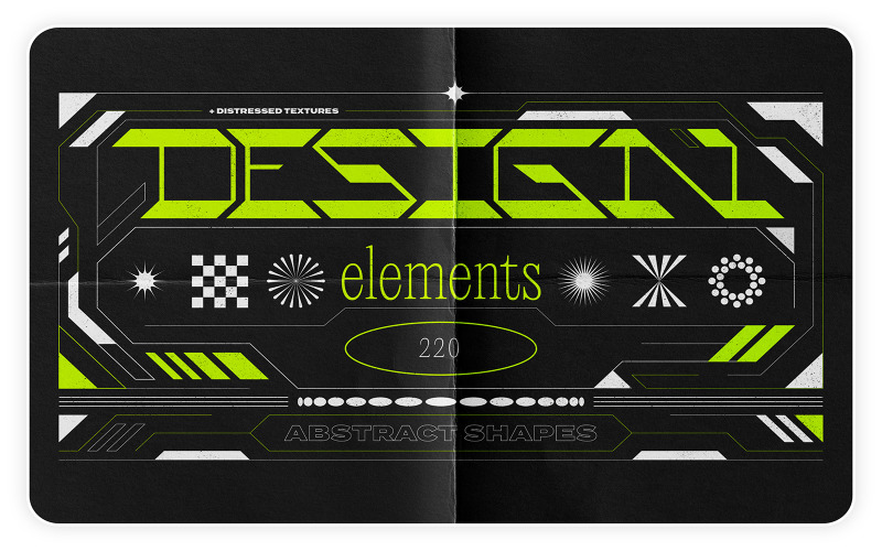 Download Vector "Abstract Design Elements Collection - Vector Image" / Abstract Design Elements Collection - Vector Image - Vector на тему графика shape,design,element,vector,graphic,abstract,modern,geometric,style,trendy,poster,symbol,futuristic,icon,geometry,cover  sign,simple,logotype,emblem