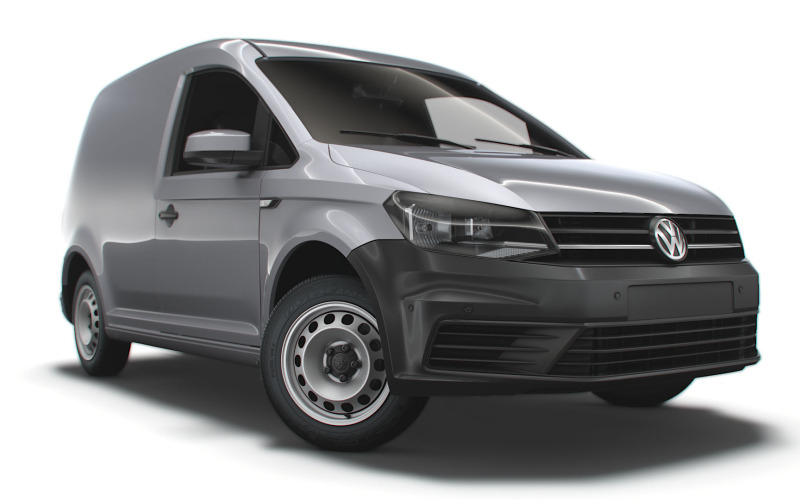 Caddy R Start Line Volkswagen Caddy UK-spec Startline 2020 Modelo 3D