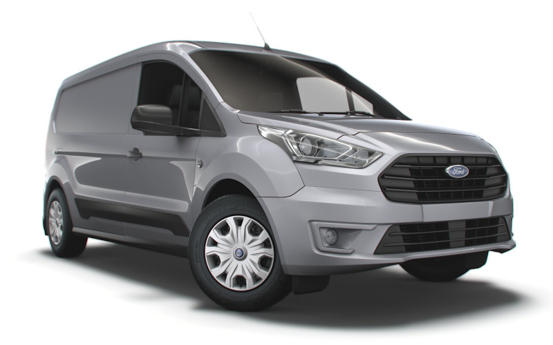 Ford Transit Connect Trend L2 UK Spezifikation 2020 3D-Modell