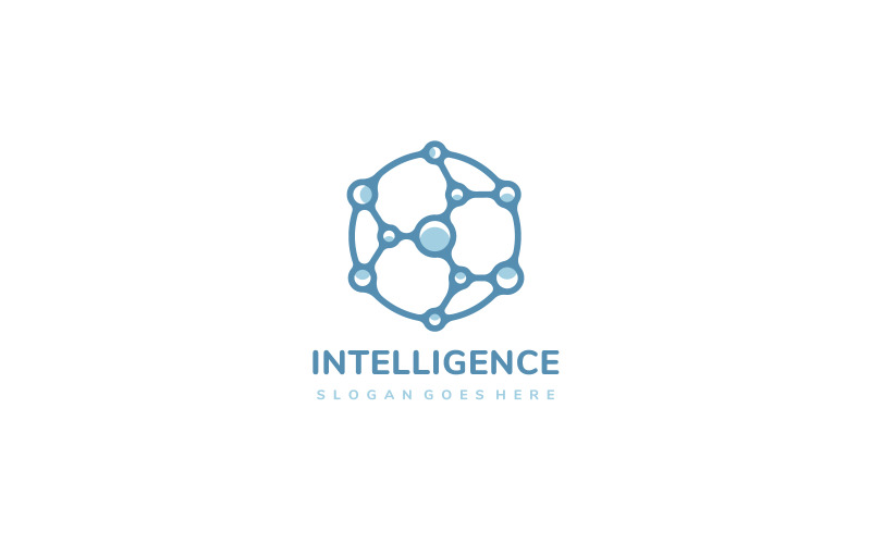 Globe technologie intelligentie Logo sjabloon