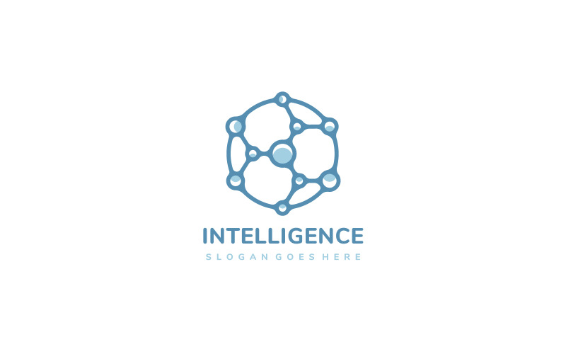 Download Шаблон логотипа "Globe Technology Intelligence Logo Template" / Globe Technology Intelligence Logo Template - Шаблон логотипа на тему графика background,blue,business,communication,computer,digital,earth,global,globe,icon,information,internet,light,modern,network,shine,tech,vector