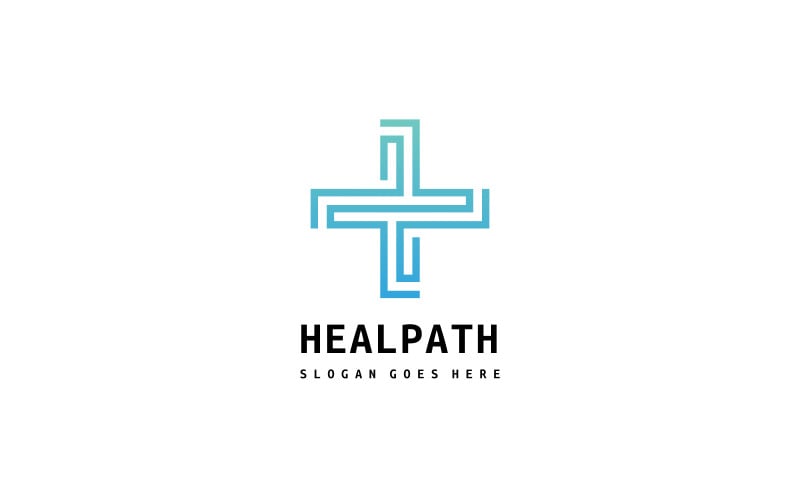 Health Medical Care Cross Logo Template
