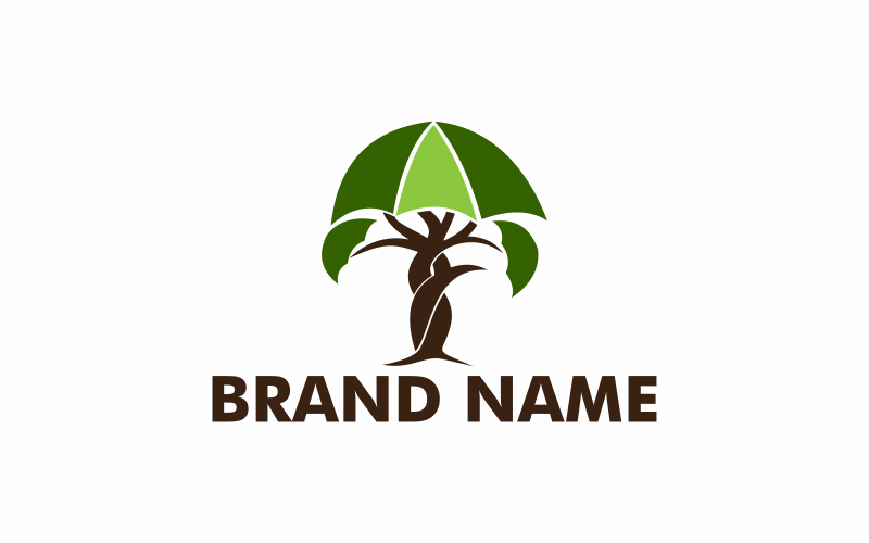 Download Шаблон логотипа "Umbrella Tree Logo Template" / Umbrella Tree Logo Template - Шаблон логотипа на тему графика nature,green,tree,umbrella,plant,leaf,natural,garden,summer,landscape,growth,decoration,sky,umbrella tree,travel,trees,gardening,floral,illustration,forest