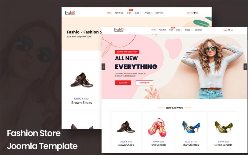 Fashion Store Joomla 4 Template