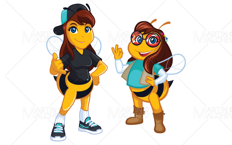 Cool honingbijen