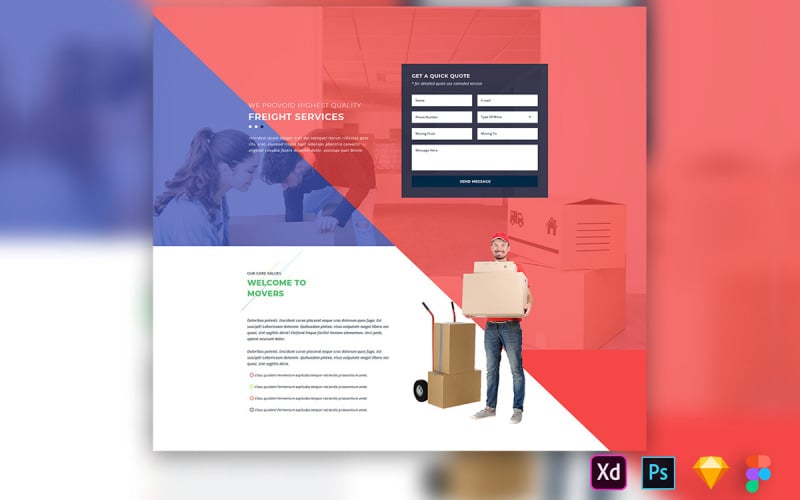 Download UI элементы "Hero Header for Packers and Movers Websites" / Hero Header for Packers and Movers Websites - UI элементы на тему графика uikit,website,widgets,dashboard,uidesign,heroheader,agency,business,blog,corporate,creative,bootstrap,landingpage,product,webdesign,restaurant,realestate,education,mobile app
