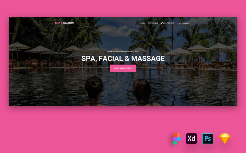 Hero Header para sites do Rejuvenation Center