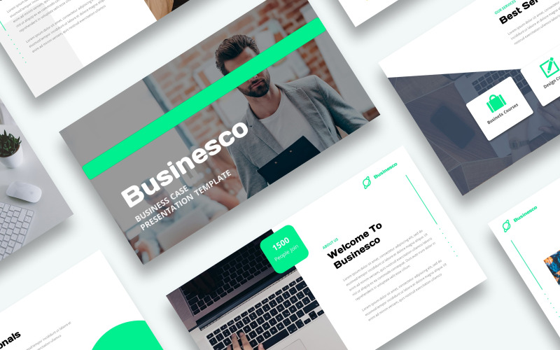 Ücretsiz Business Case Sunumu Google Slides Teması