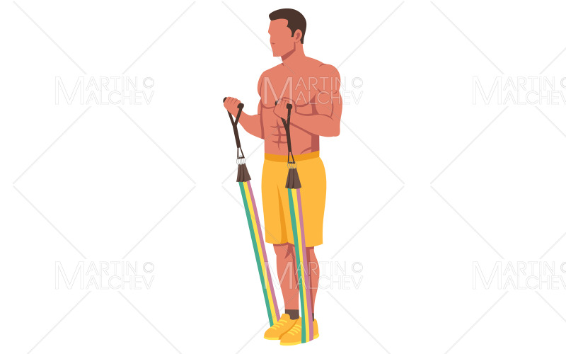 阻力带健身训练