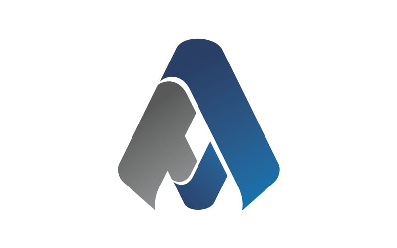 Download Шаблон логотипа "Abbreviation Letter A Brand Name Logo Template" / Abbreviation Letter A Brand Name Logo Template - Шаблон логотипа на тему графика abbreviation,initial,logo,brand,letter,vector,name,service,business,template,sign,symbol,modern,design,graphic