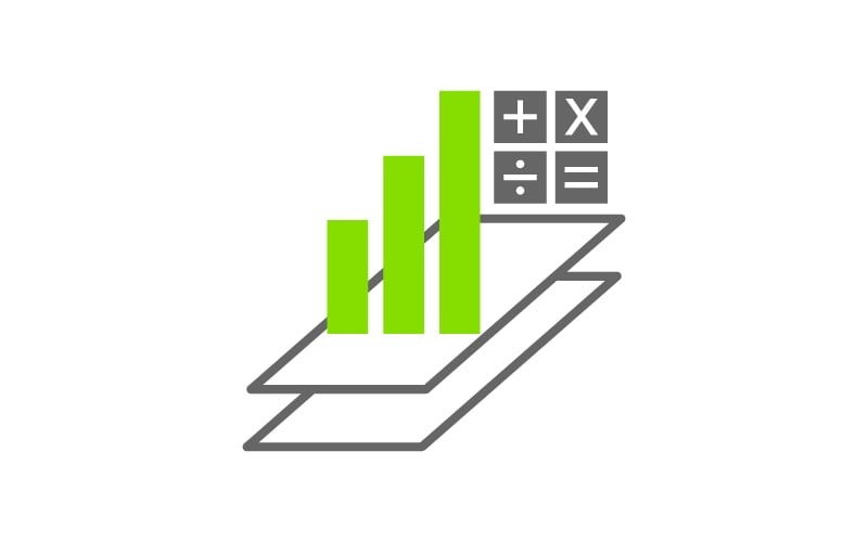 Download Шаблон логотипа "Bookkeeping Accounting Business Logo Template" / Bookkeeping Accounting Business Logo Template - Шаблон логотипа на тему графика accounting,chart,document,financial,graph,insurance,management,report,account,book,bookkeeping,check,data,finance,investment,tax,business,company,paper,calculation