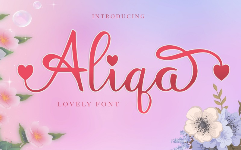 Aliqa - Lovely Font