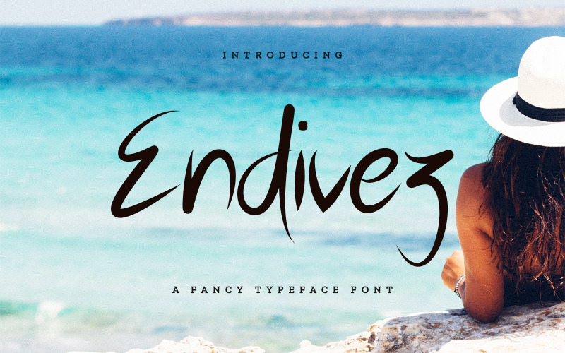 Download Шрифт "Endivez - Typeface Font" / Endivez - Typeface Font - Шрифт на тему графика beauty font,classy,custom,decorative,display,elegant,fancy font,fancy logo,hand drawn,hand lettering,hand writing fonts,label,lettering font,modern,romantic,signage,style,travel font,typograp