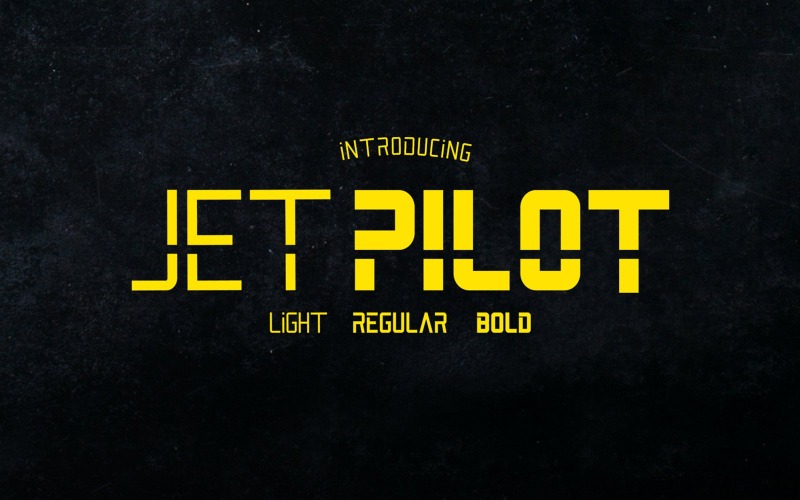 Jet Pilot Family字体