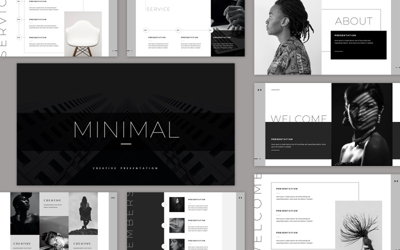 Minimale zwart-witpresentatie