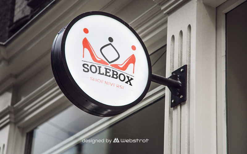 Modèle de logo Solebox