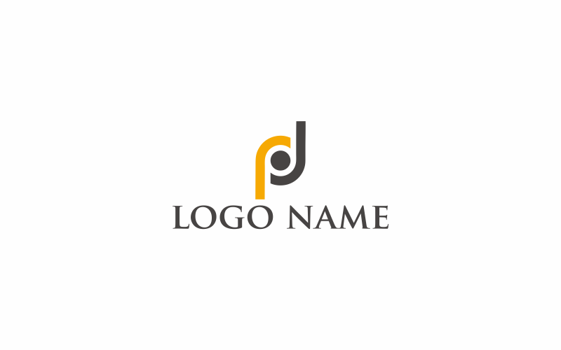 Download Шаблон логотипа "The Initials PD Logo Template" / The Initials PD Logo Template - Шаблон логотипа на тему графика design,symbol,abstract,logo,vector,sign,business,icon,modern,logotype,brand,template,graphic,creative,background,illustration,initial,pd logo,trendy,identity